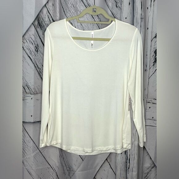 Soma “Cool Nights” long sleeve top Ivory Size Small - Picture 1 of 7